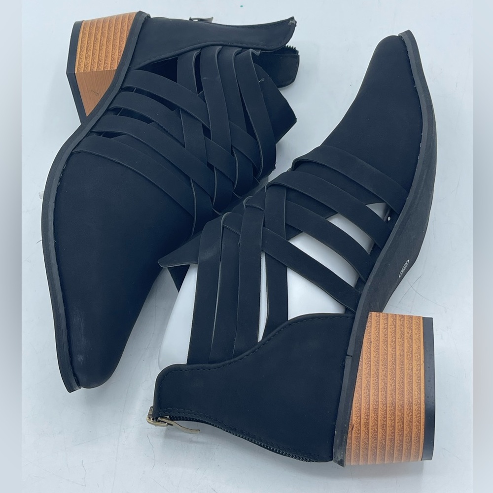 BRAND NEW MESH SHOES WITH ZIPPER IN BACK - Picture 4 of 14